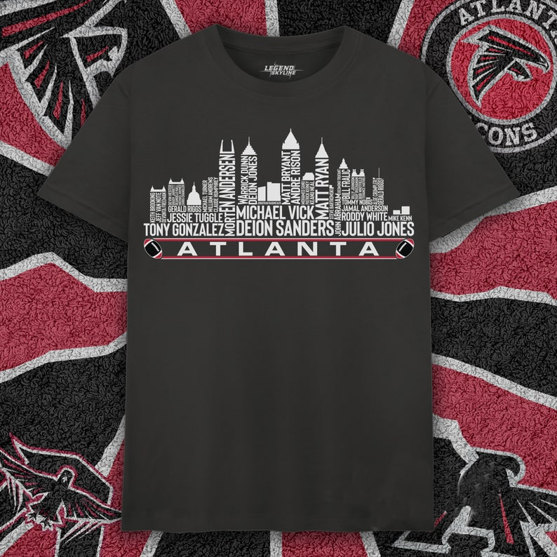 AF Football Greatest Of All Time Team Legends, City Skyline Shirt DDT CTND