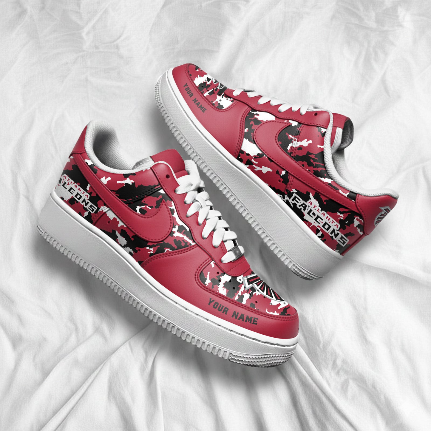 AF x NFL Premium Camo AF1 Sneakers DDT CTND