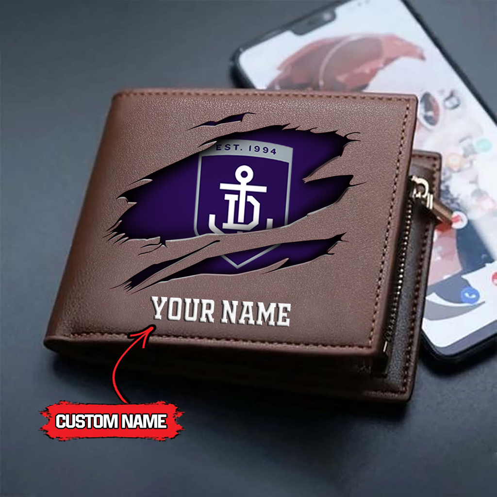 AFL x PRE Custom Name Leather Wallet HLP 5026 hlphuong