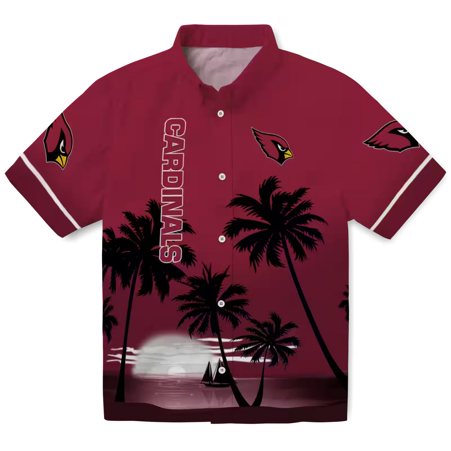 ARI x NFL Hawaiian Shirt – Beach Sunset DATND TANTD 270526
