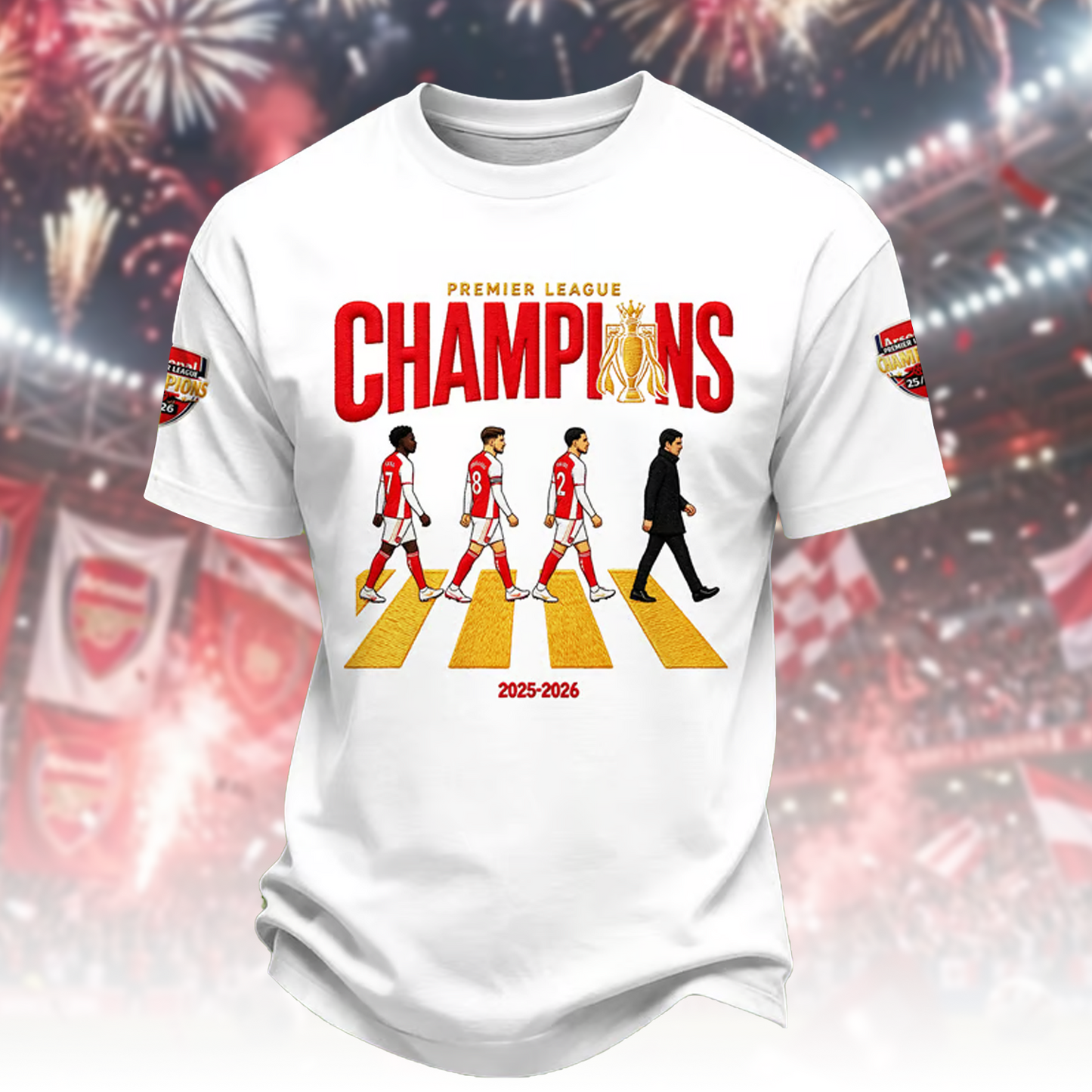 ARS FC Premier League Champions 2526 3D Shirt V17 2205 DatND DVT
