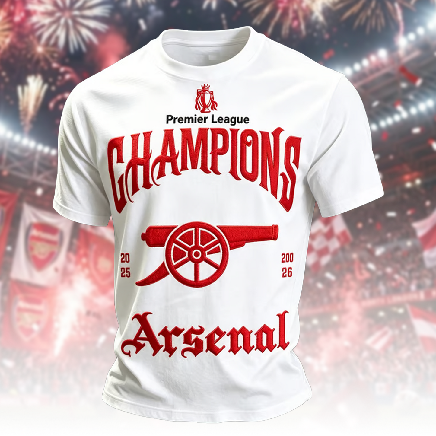 ARS FC Premier League Champions 2526 3D Shirt V19 2205 DatND DVT