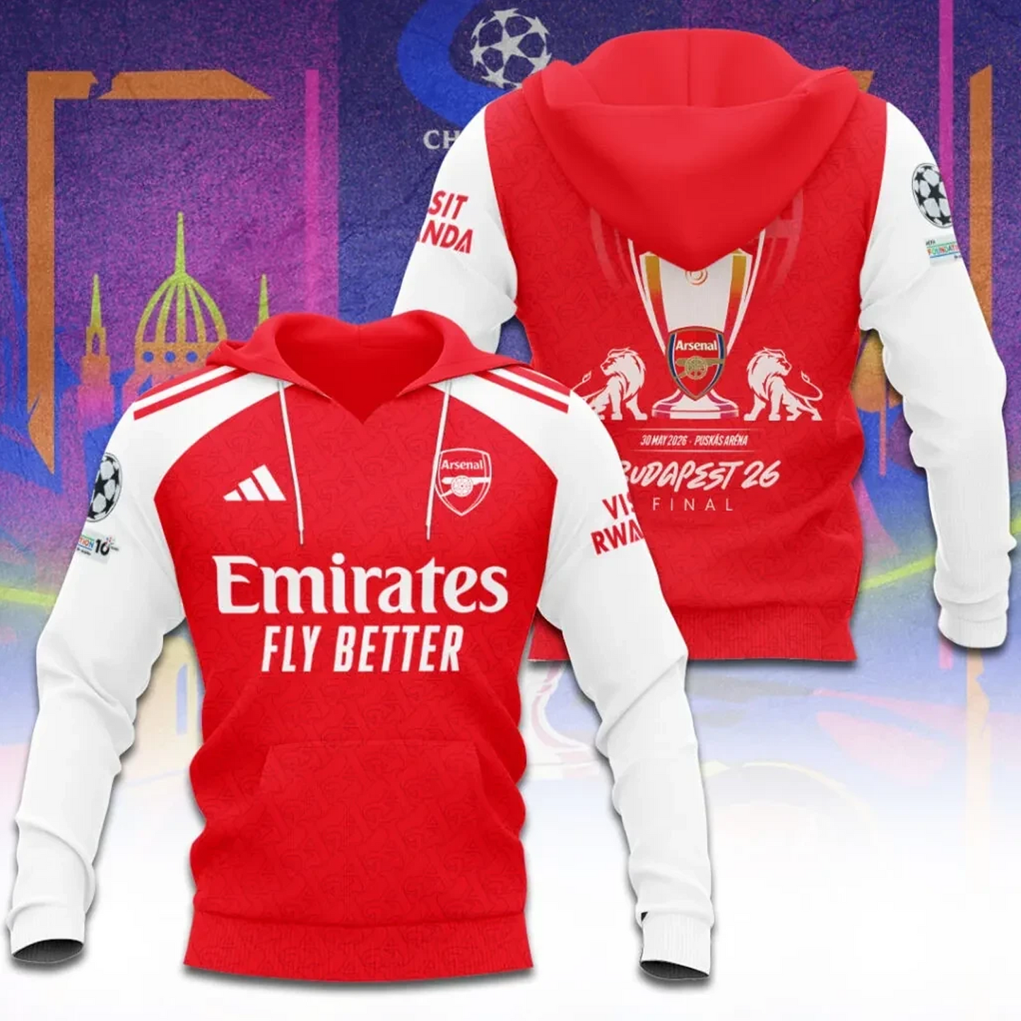 ARS x Champions League Final 2026 3D Apparel V3 DATND TANTD 080526