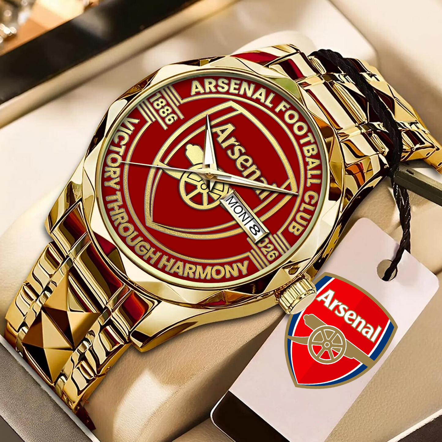 ARS x EPL Alloy Luxury Quartz Watch DATND TANTD
