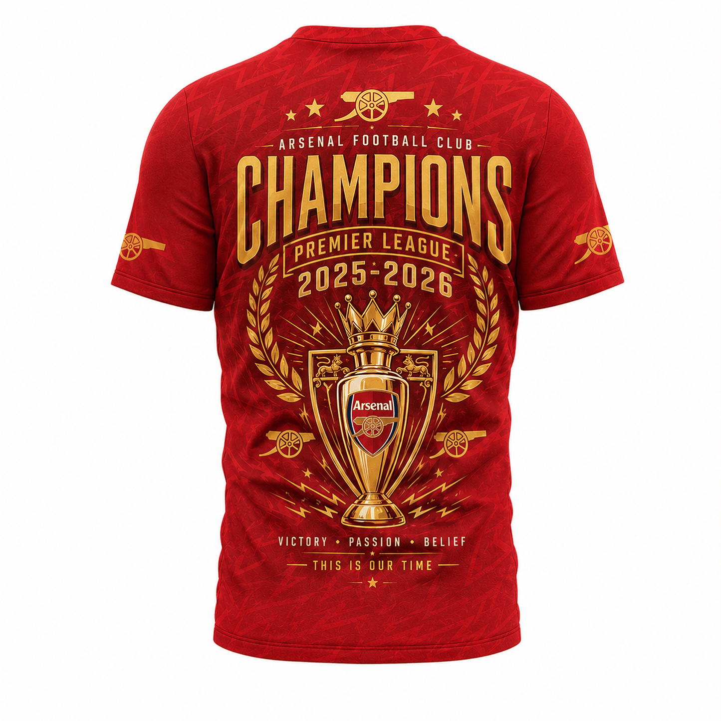 ARS x Premium Premier League Champions 25 26 3D Shirt DATND TANTD 260526