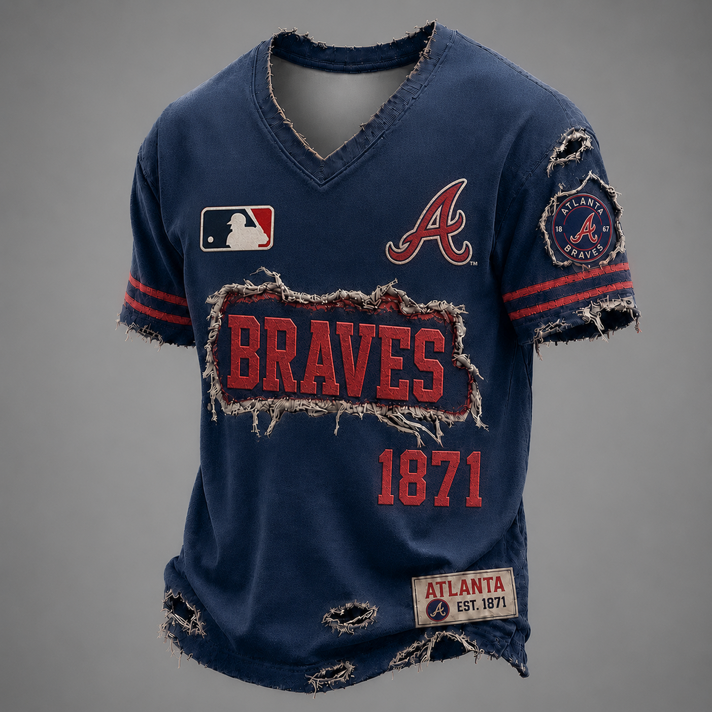 ATL x MLB Luxury Classic T-shirt 0406 DatND DVT