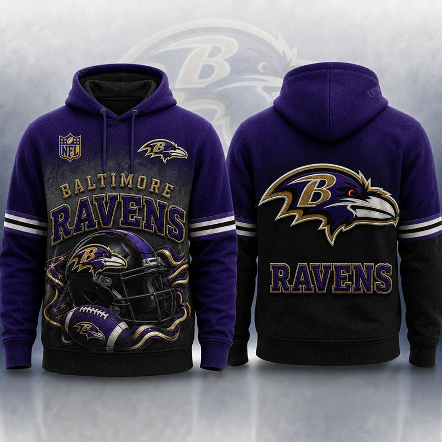 BAL x NFL 3D Shirt 1805 DatND DVT