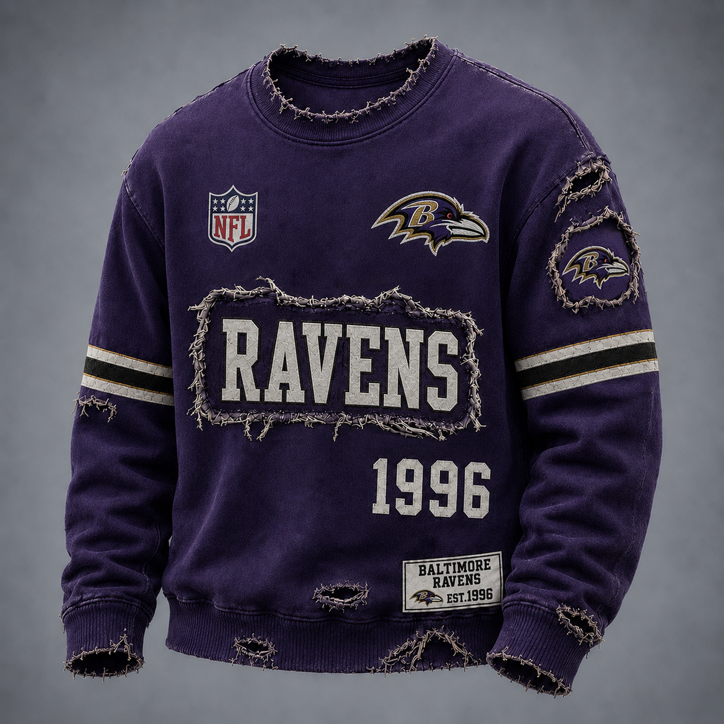 BAL x NFL Luxury Classic Sweatshirt 0606 DatND DVT