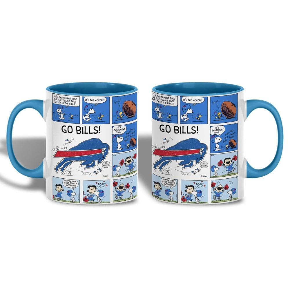 BB Premium NFL Peanuts Comic Mug DDT CTND