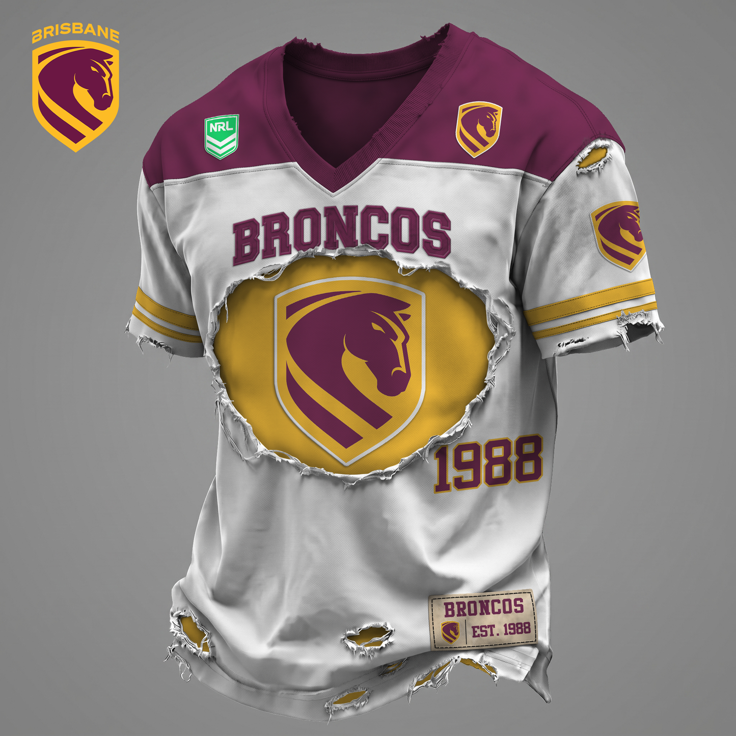 BB x NRL Luxury Classic T-shirt DDT 160526 NTL