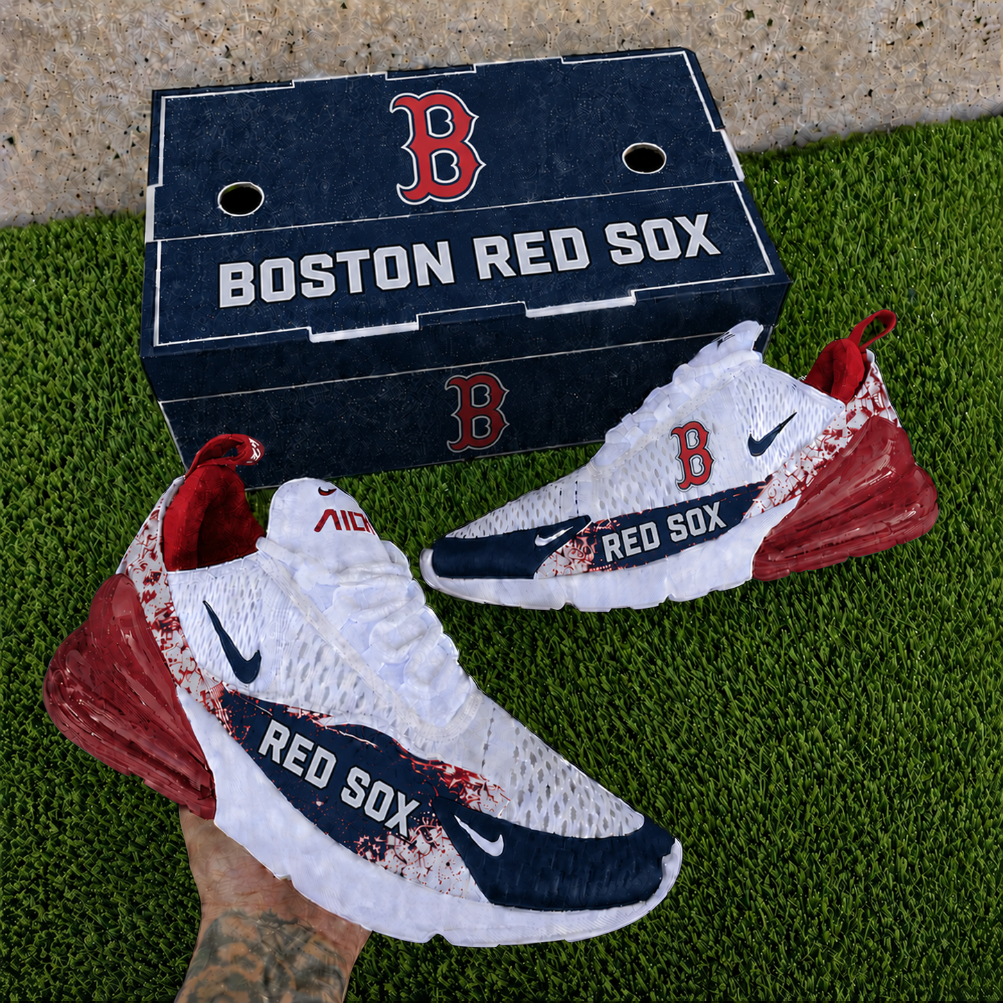 BOS x MLB Nike Air Max 270 Shoes 1905 DatND DVT