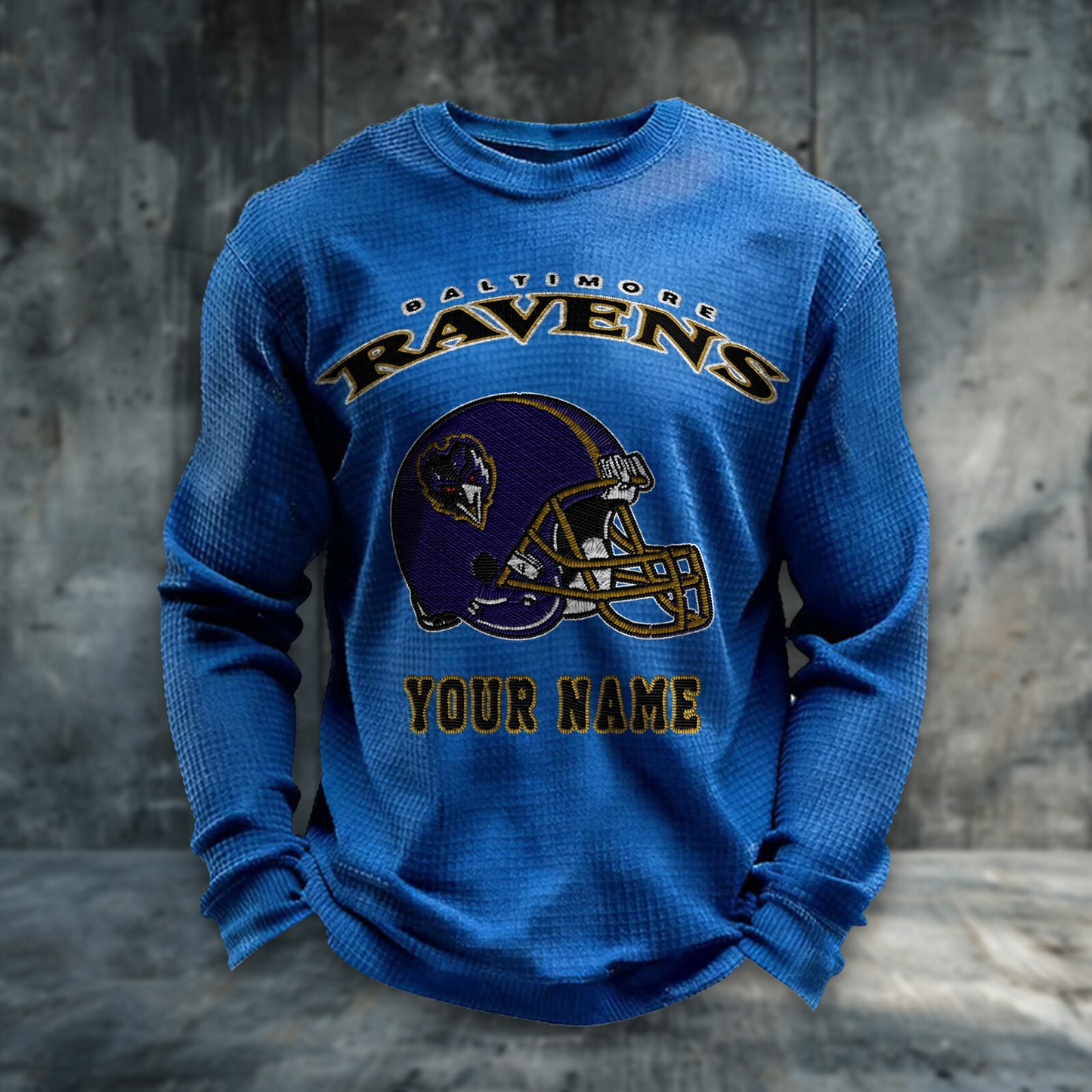 BR x NFL Personalized Crew Neck Sweatshirt DDT CTND