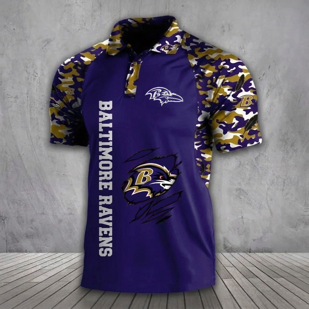 BR x NFL Premium Camouflage Polo DDT TTTZ