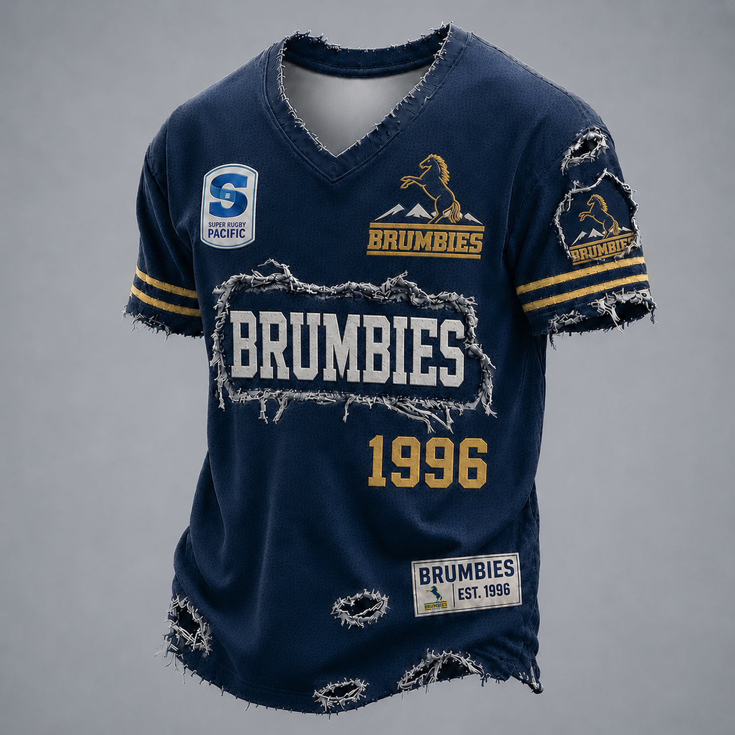 BRU x SRP Luxury Classic T-shirt 0306 DatND DVT