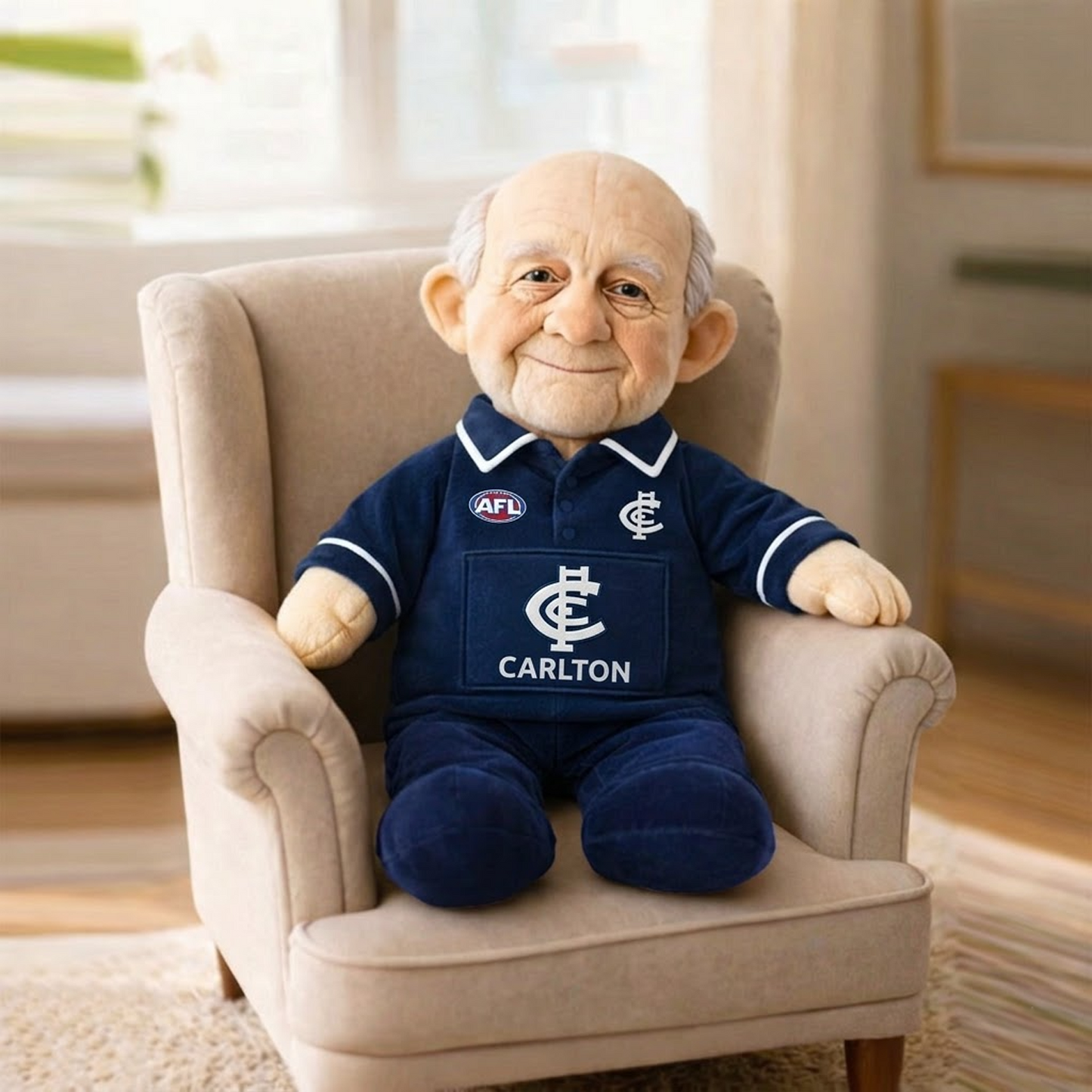 CAR x AFL Grandpa Plush Mascot 0704 DatND DVT