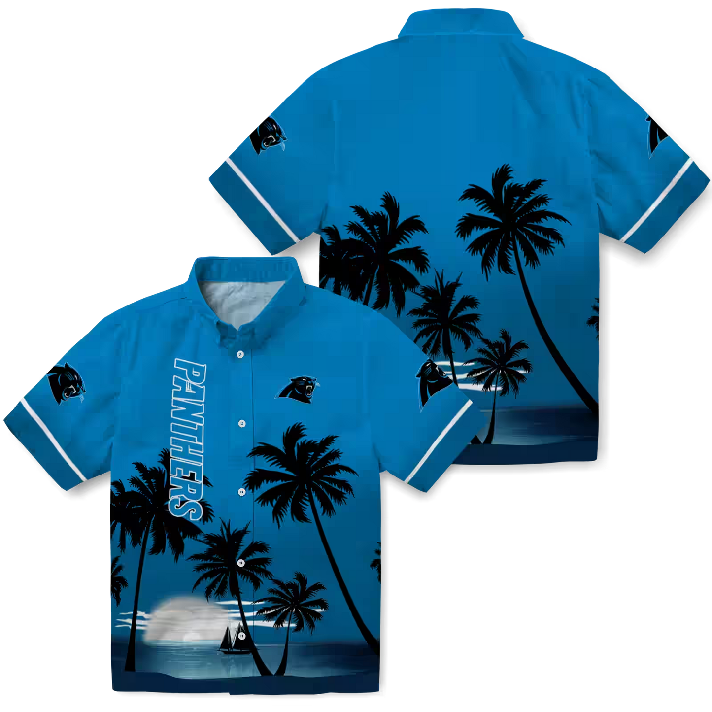 CAR x NFL Hawaiian Shirt – Beach Sunset DATND TANTD 270526