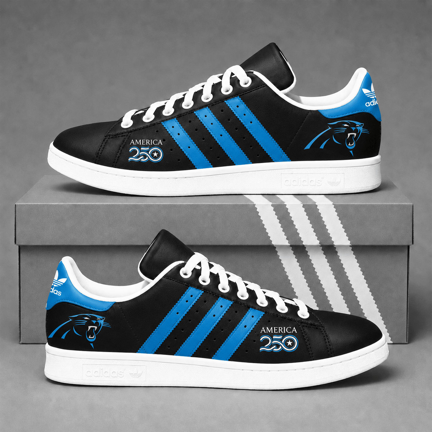 CAR x NFL Premium America 250 Team Pride Superstar Sneakers 150626