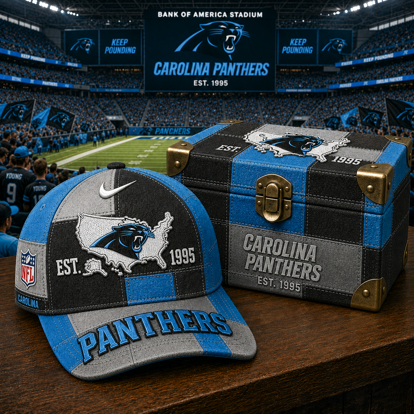 CAR x NFL Premium Heritage Game Day Classic Cap 1505 DatND DVT