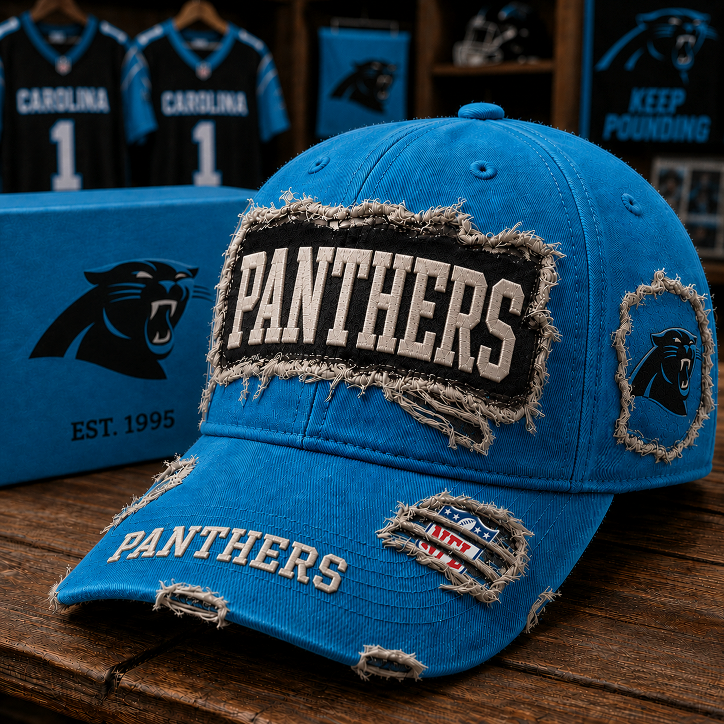 CAR x NFL Premium Patch Cap 1806