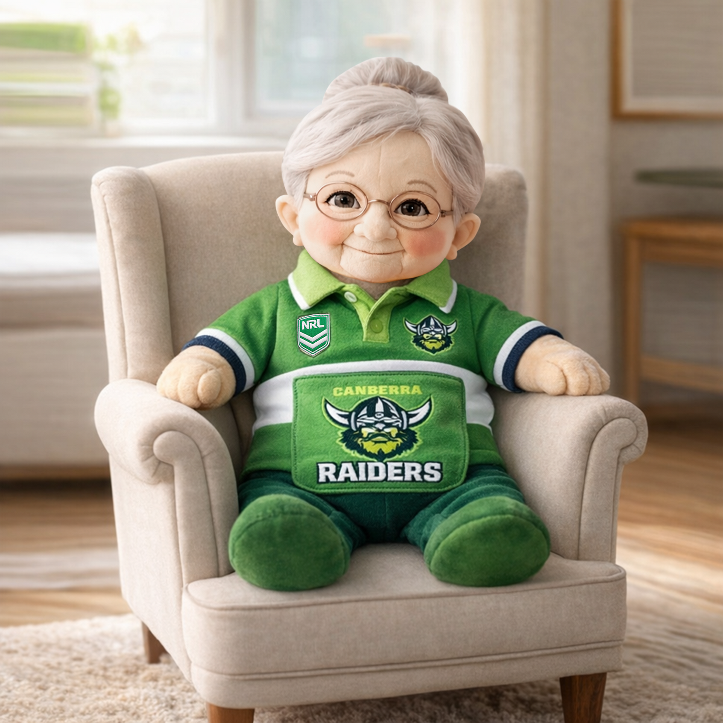 CBR x NRL Grandma Plush Mascot 2003 DatND DVT