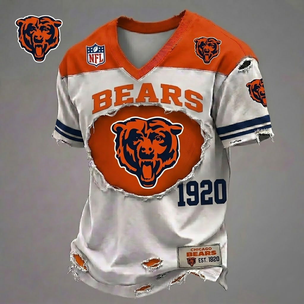 CHI x NFL Luxury Classic T-shirt DDT 140526 TTTZ