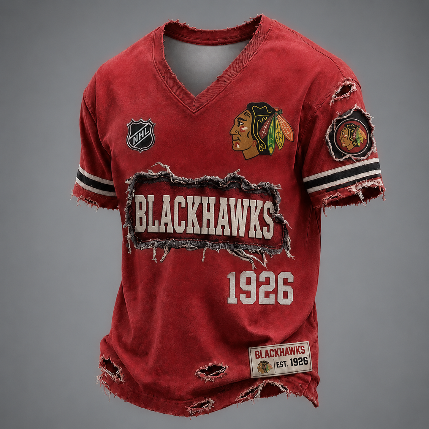 CHI x NHL Luxury Classic T-shirt 2705 DatND DVT