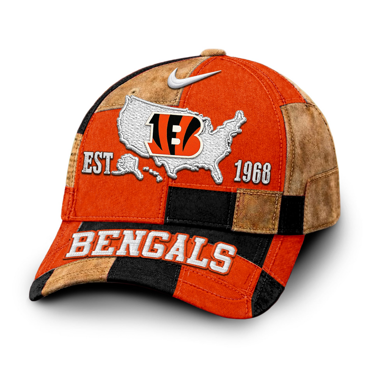 CIN Premium NFL Heritage Game Day Classic Cap DDT 070326 NTL