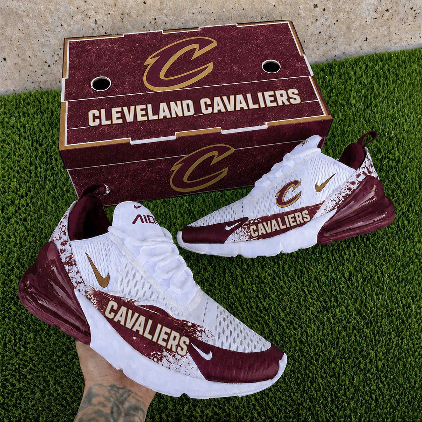CLE x NBA Nike Air Max 270 Shoes 1905 DatND DVT