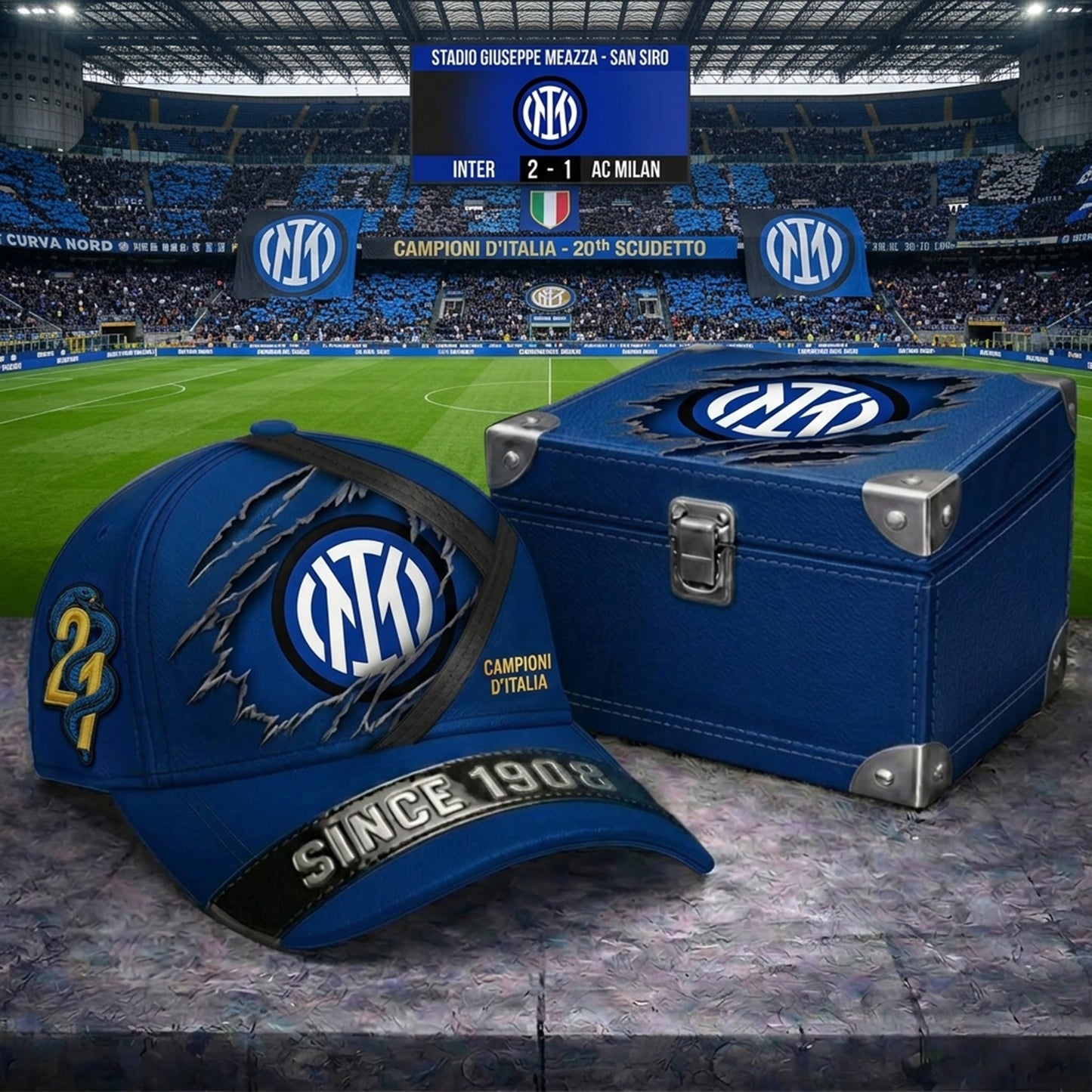 Cappello Campioni d‘Italia Limited X INTER HAT V4 NDT NHM 070526