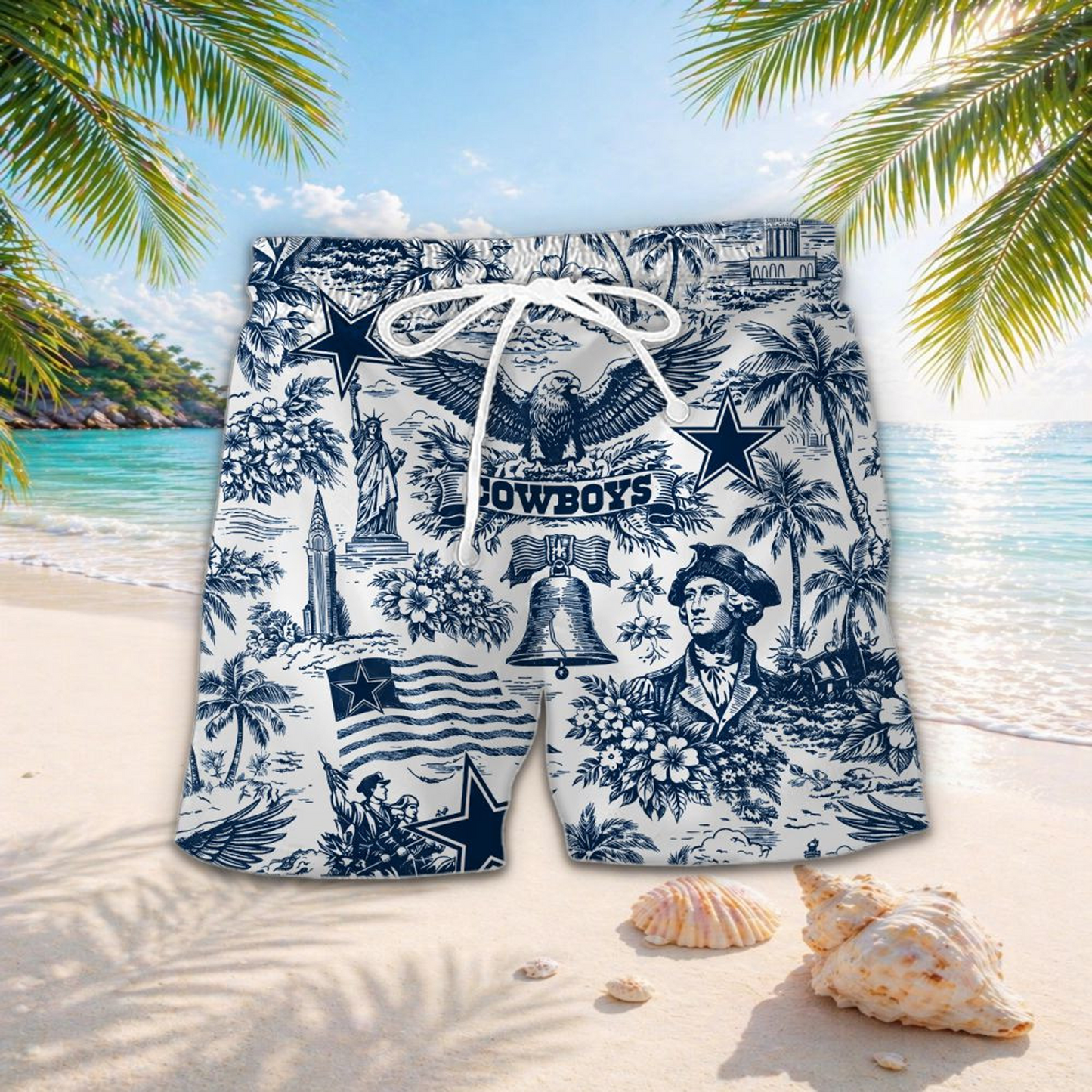 DAL x NFL Hawaiian Shirt 2006