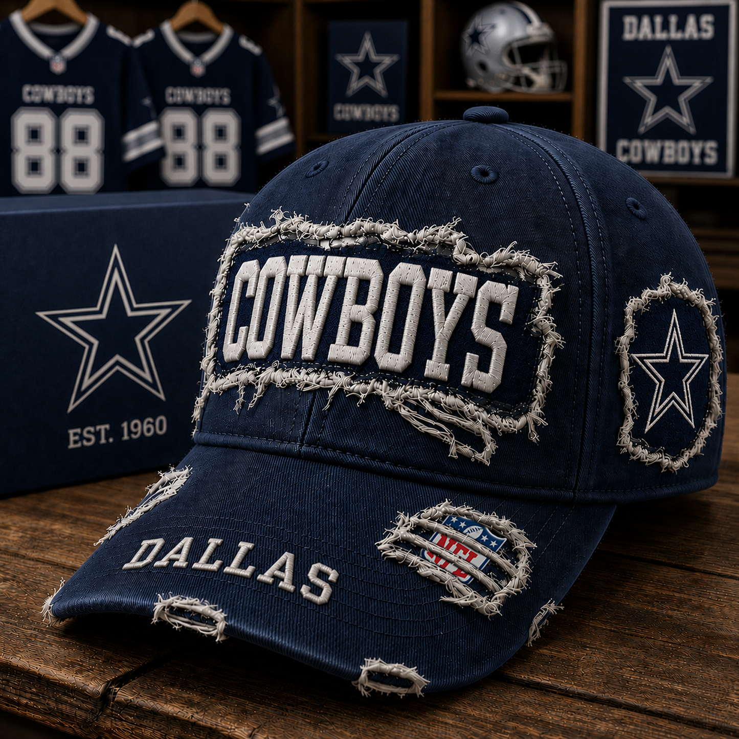DAL x NFL Premium Patch Cap 1806
