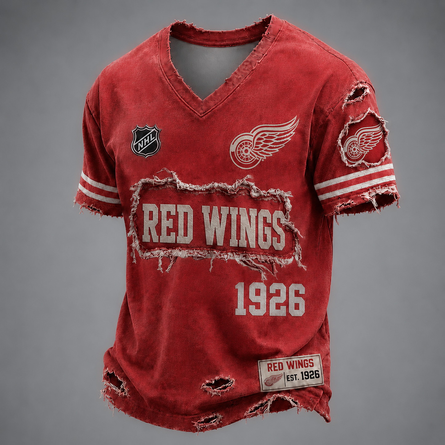 DET x NHL Luxury Classic T-shirt 2705 DatND DVT
