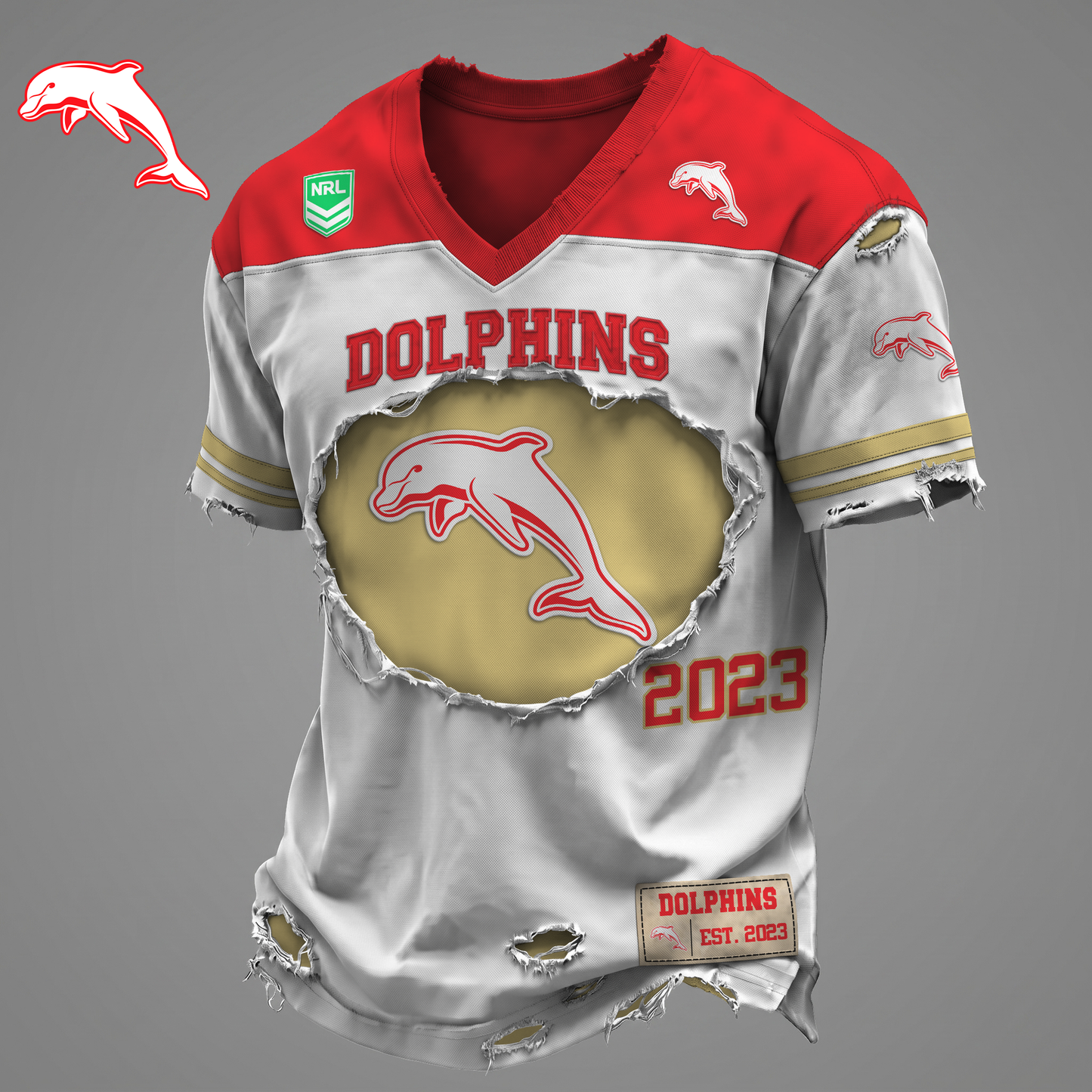 DOL x NRL Luxury Classic T-shirt DDT 160526 NTL