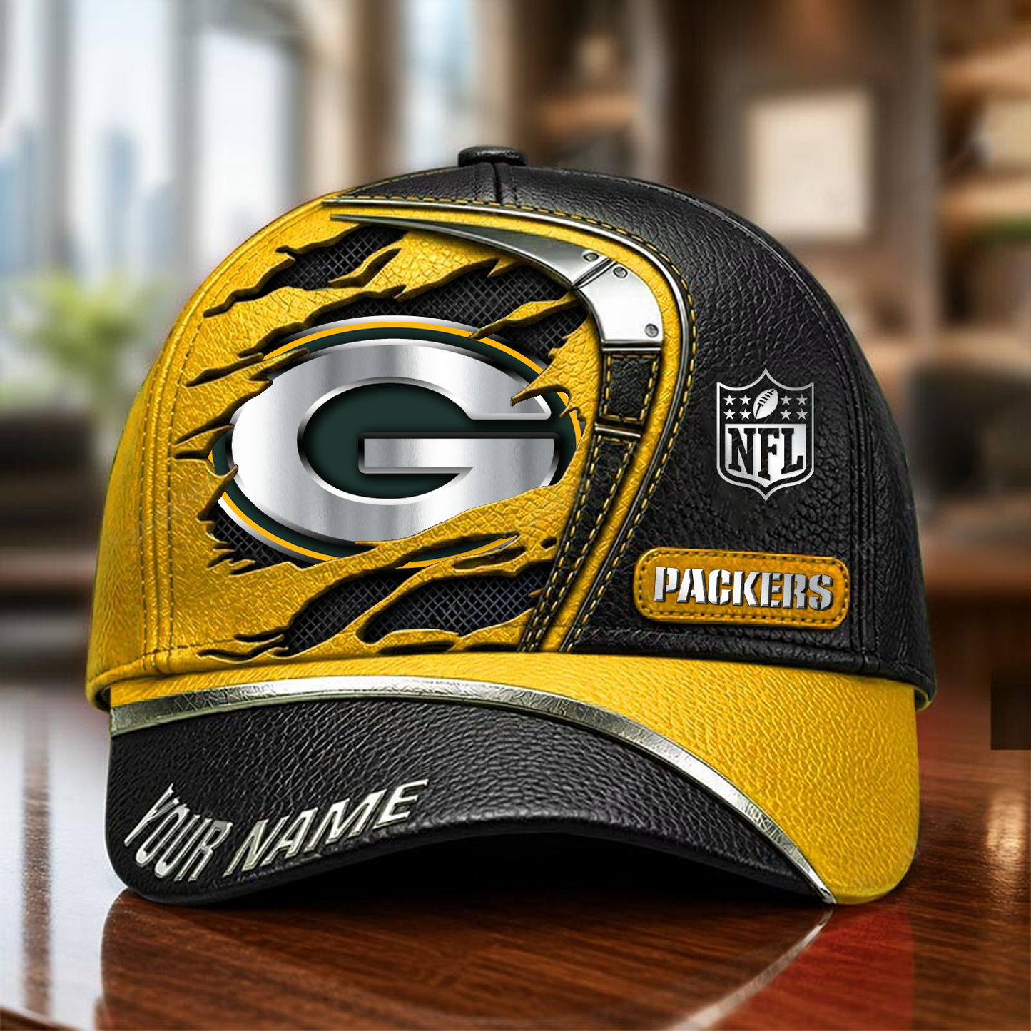 GB x NFL Premium Multicolor 3D Cap 200626