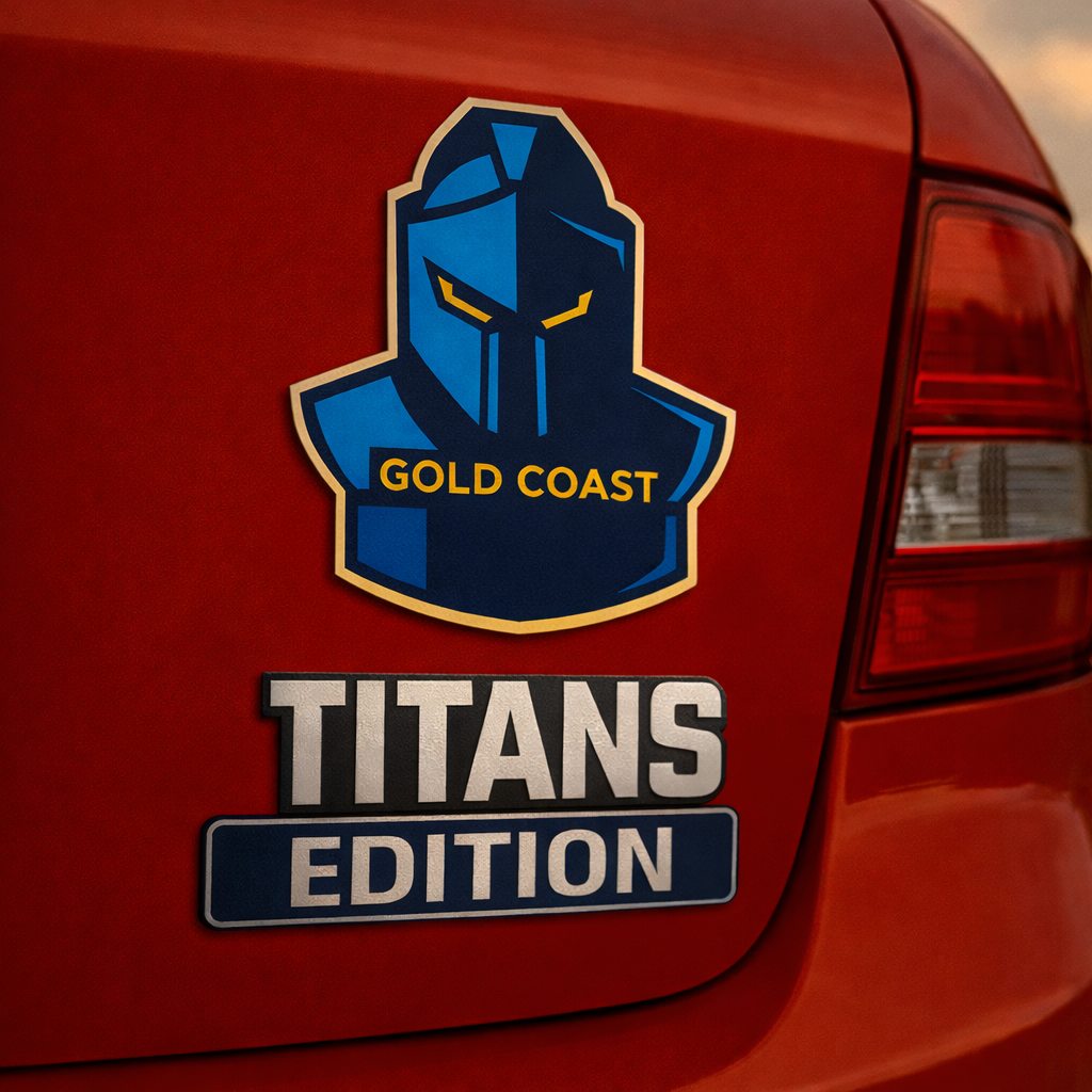 GCT Premium NRL Car Name Badge DDT NTL