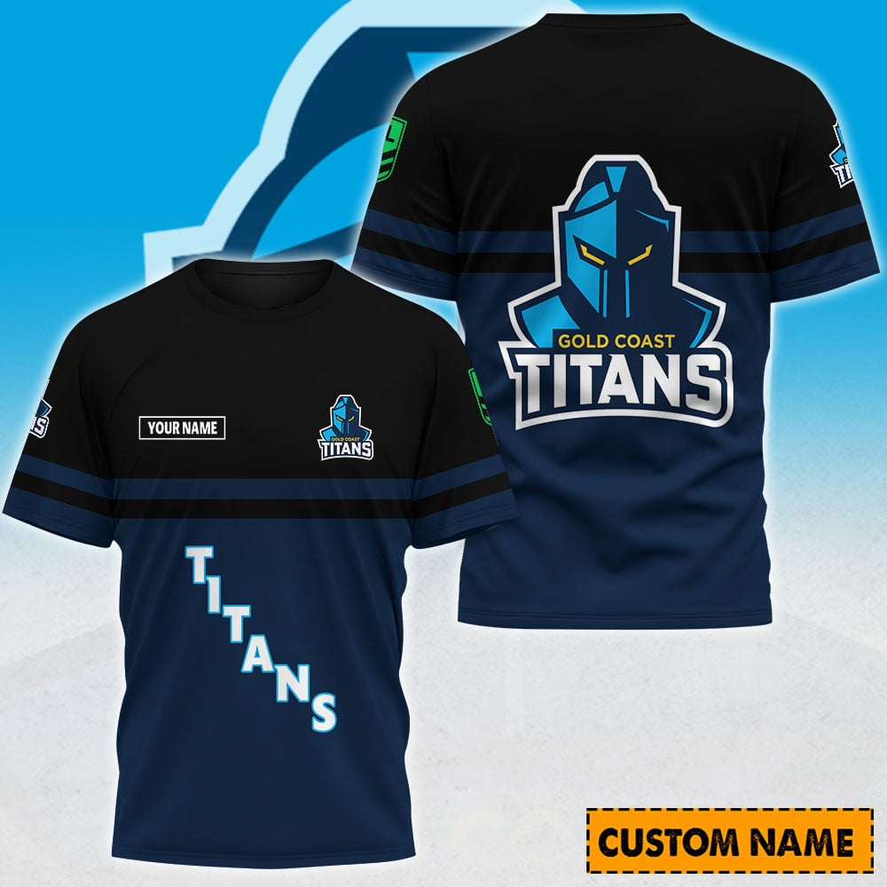 GCT x NRL Casual T Shirt Custom Name Gift For Fan DDT 190326 NTL