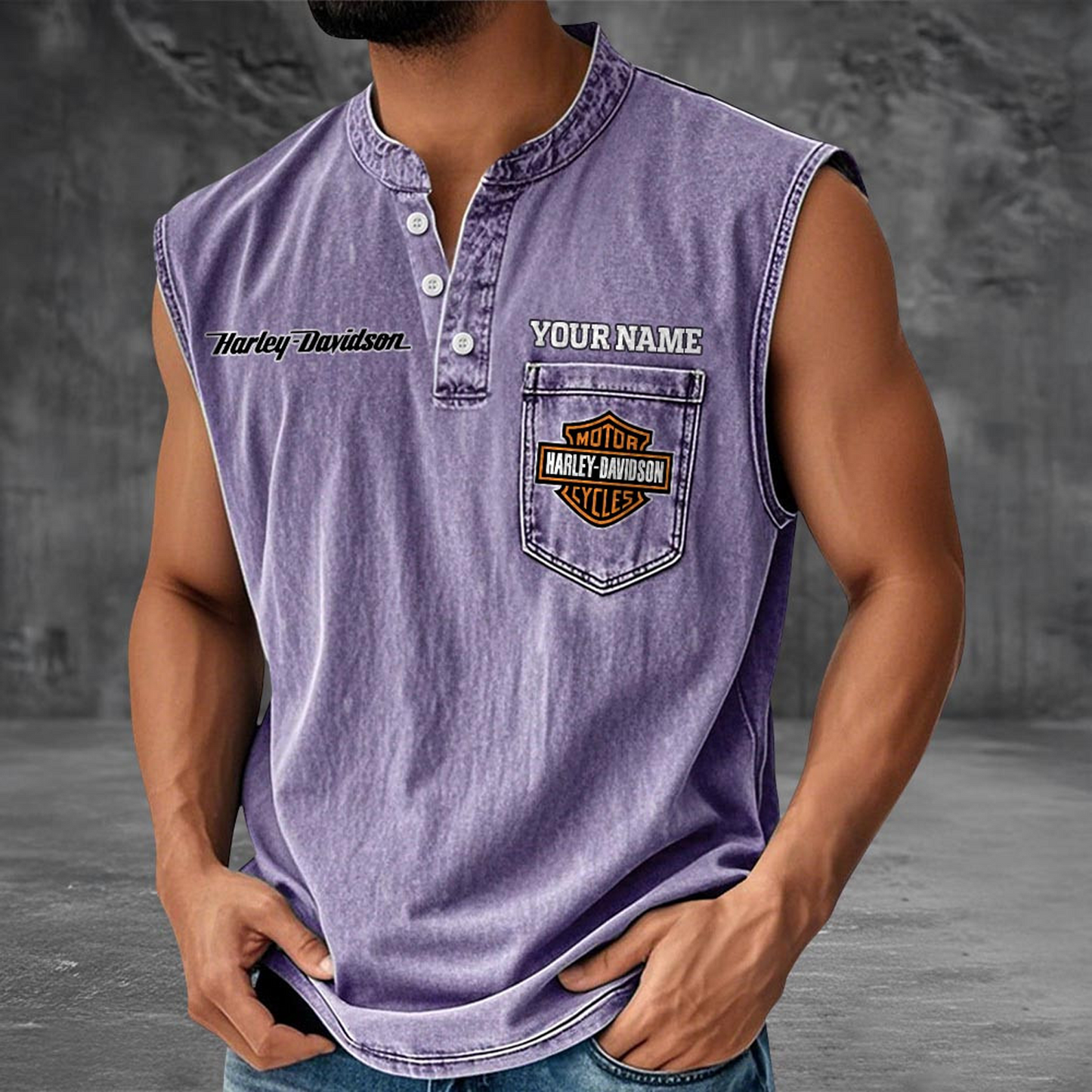HD Tank Top Men 2205 DatND DVT