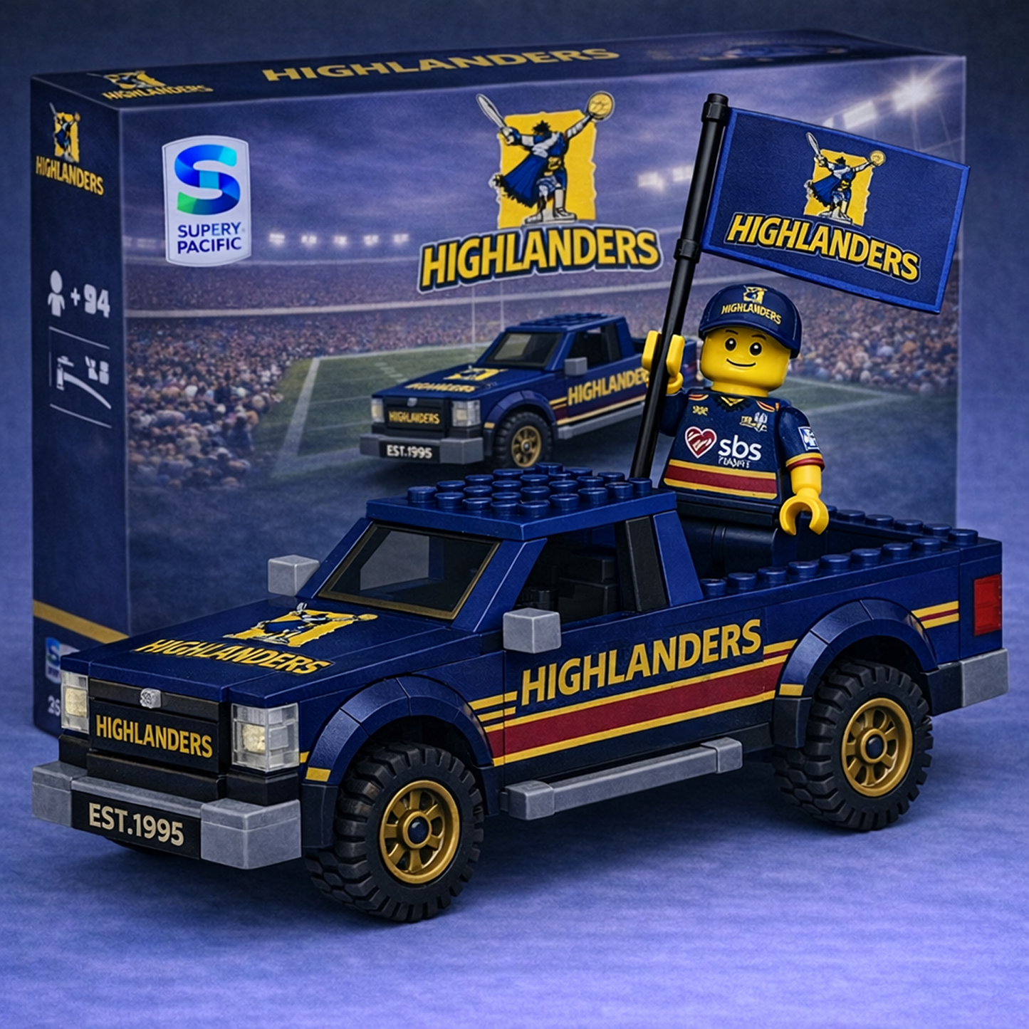 HIG x SPR Building Blocks Truck Toy Set V2 DatND DVT