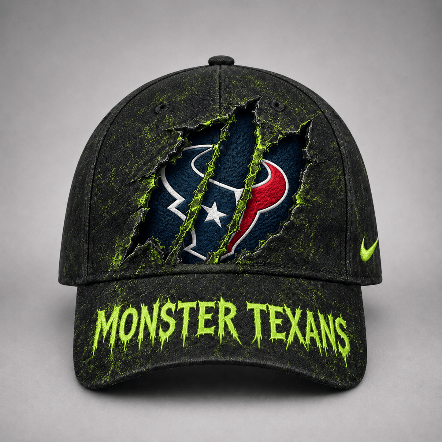 HOU Premium NFL Monster Edition Football Fan Cap 1306