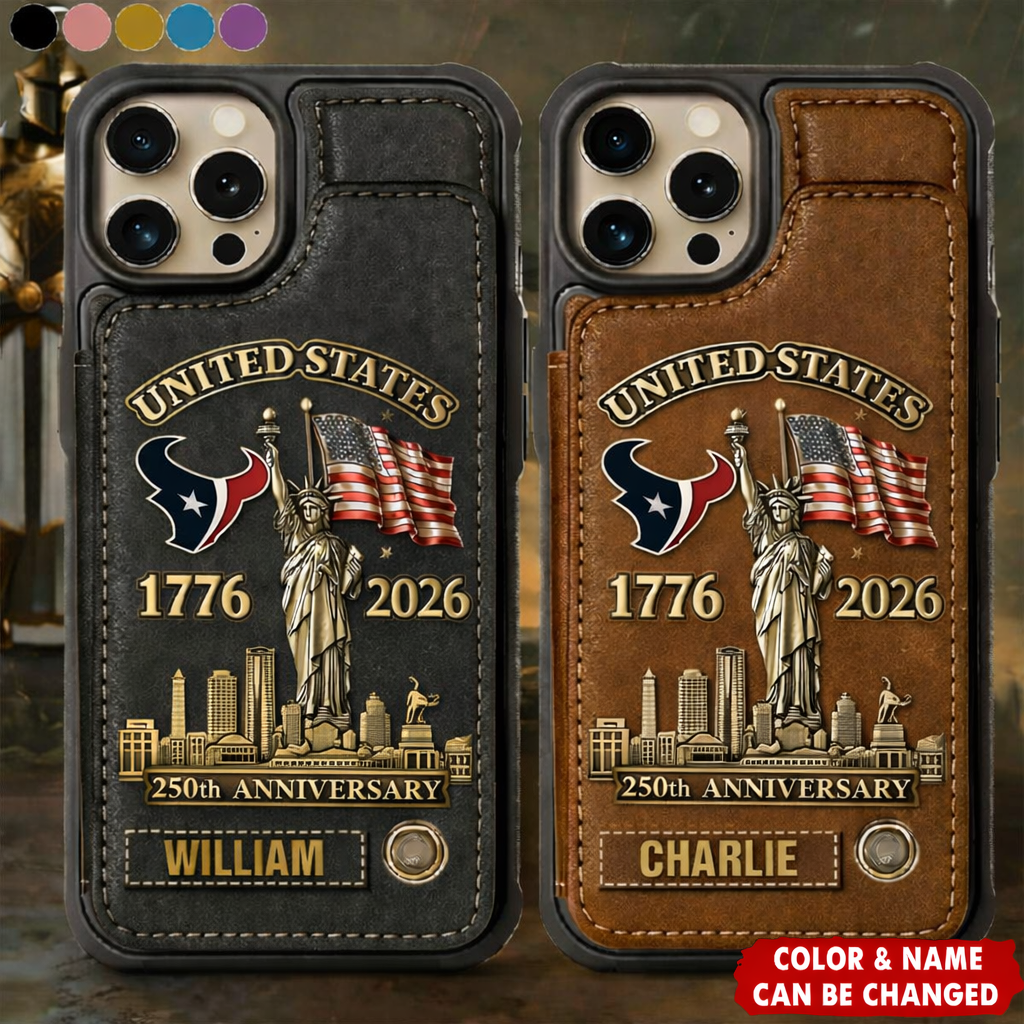 HT x NFL Celebration United States Of America 250 Years Phone Case DDT NTL