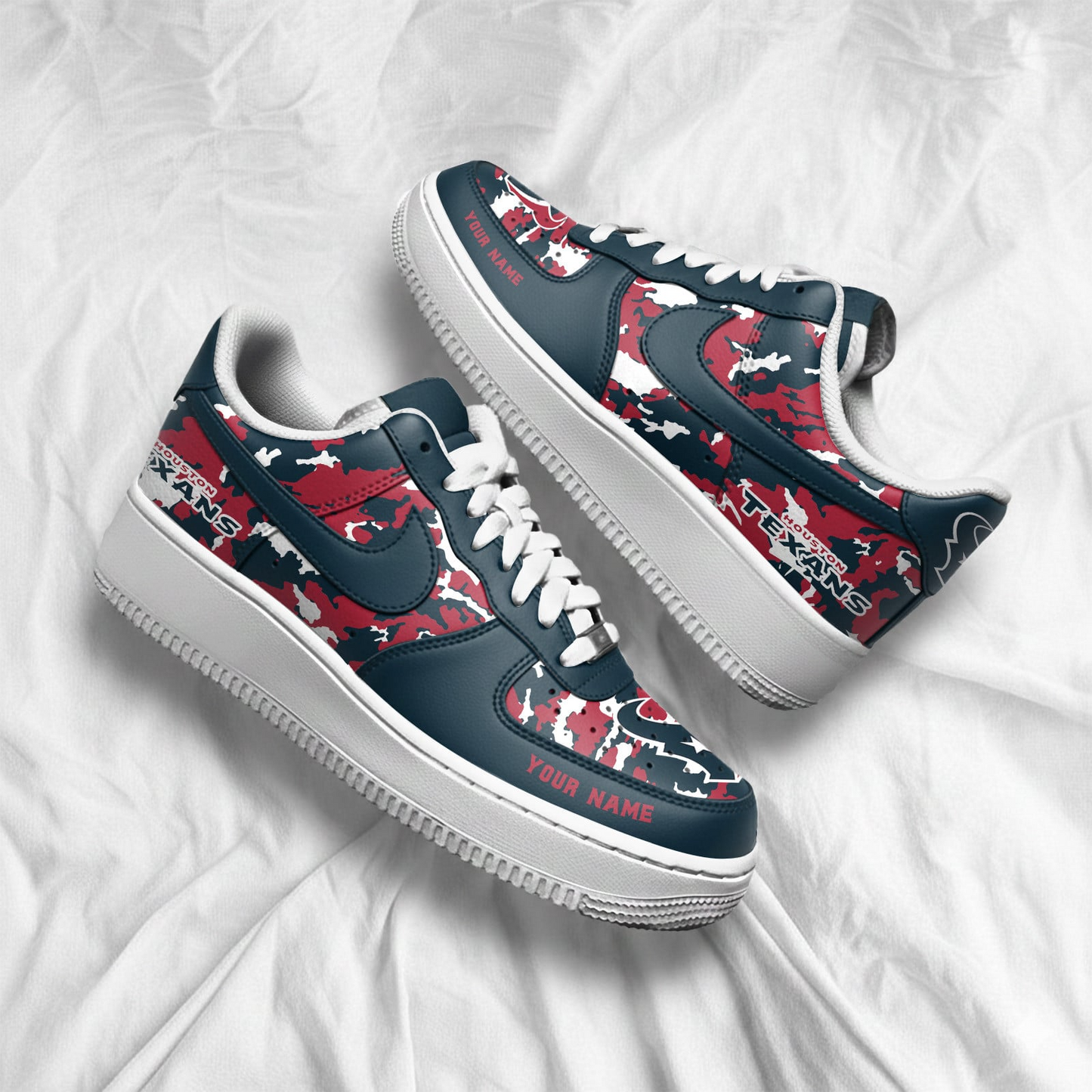 HT x NFL Premium Camo AF1 Sneakers DDT CTND