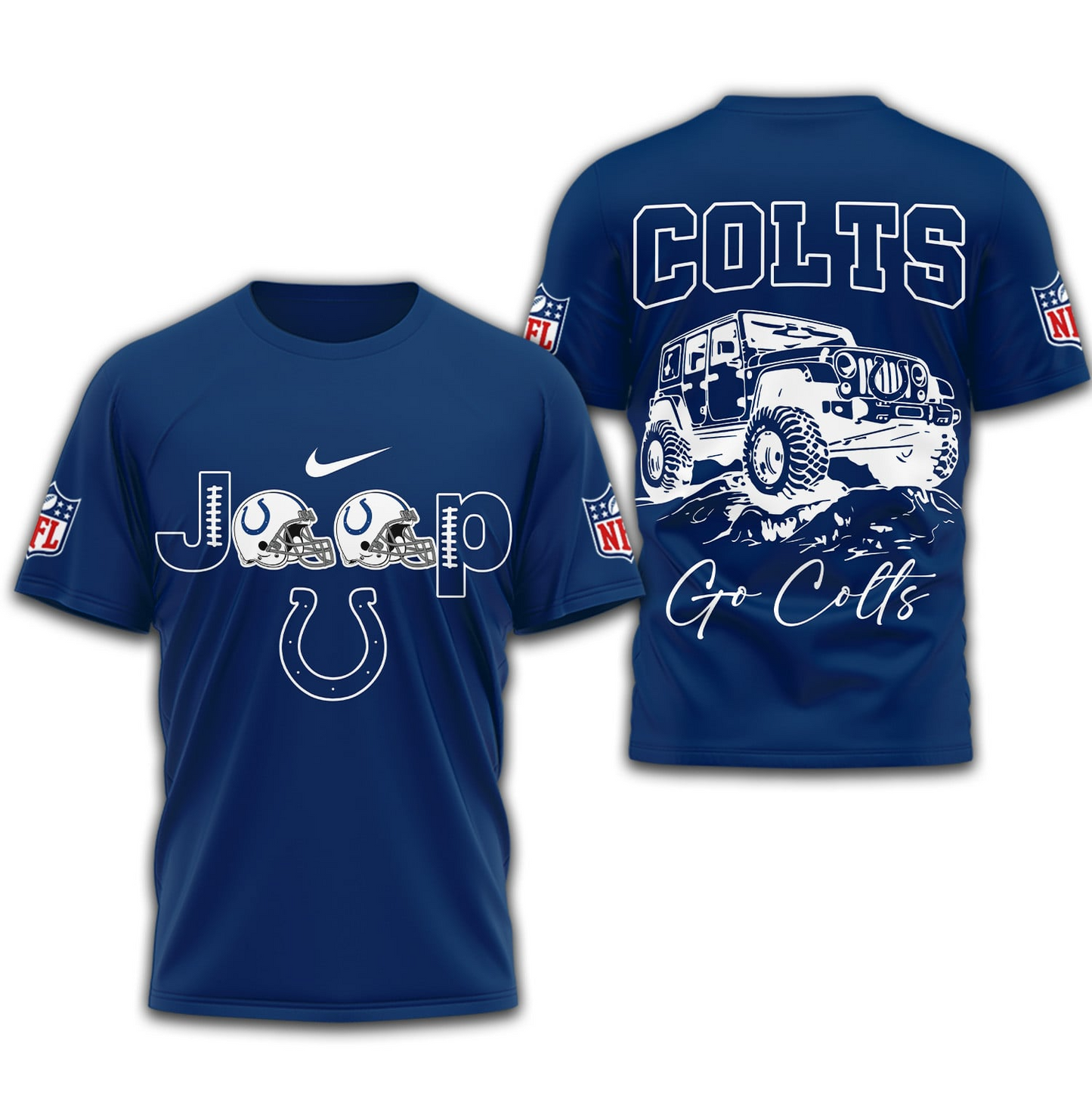 IC Premium NFL Jeep 3D Shirt DDT NTL
