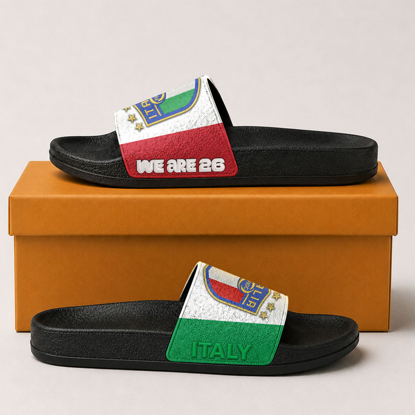 Italy Premium WC26 National Team Slide Slippers 0406 DatND DVT