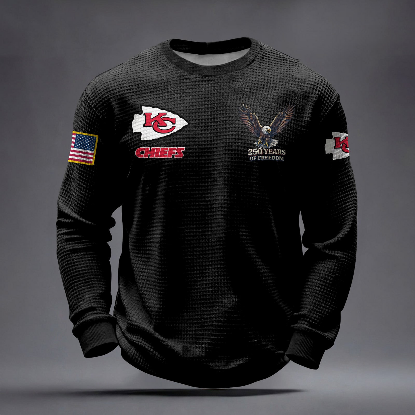 KC x NFL Waffle Sweatshirt DatND DVT