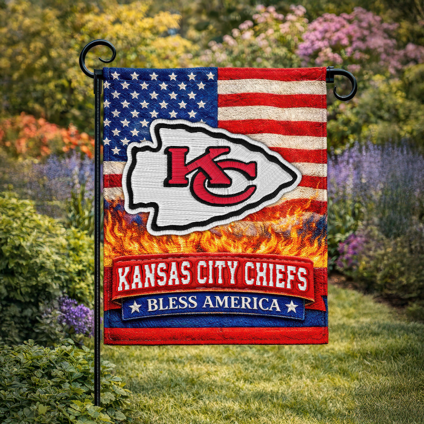 KCC Premium NFL 250 Years Of America Freedom Flag DDT NTL