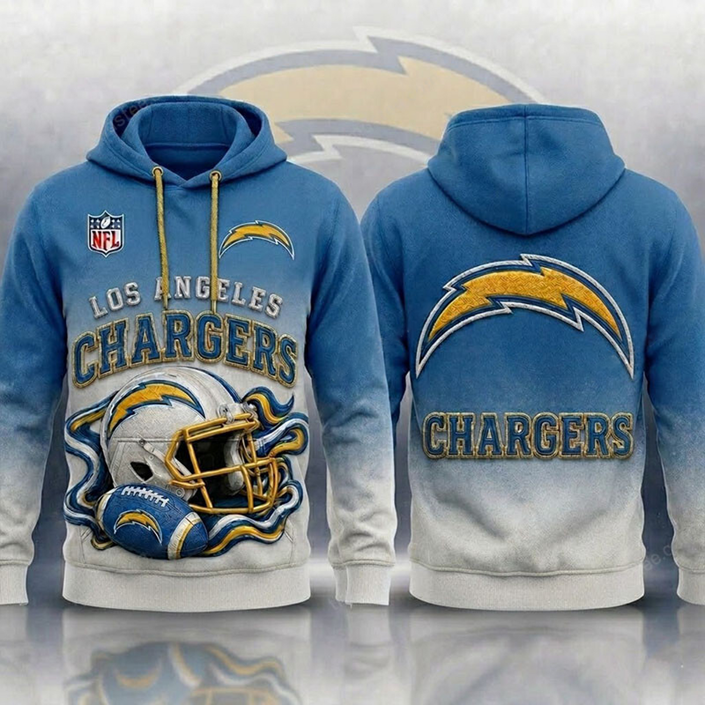 LAC x NFL 3D Shirt 1805 DatND DVT