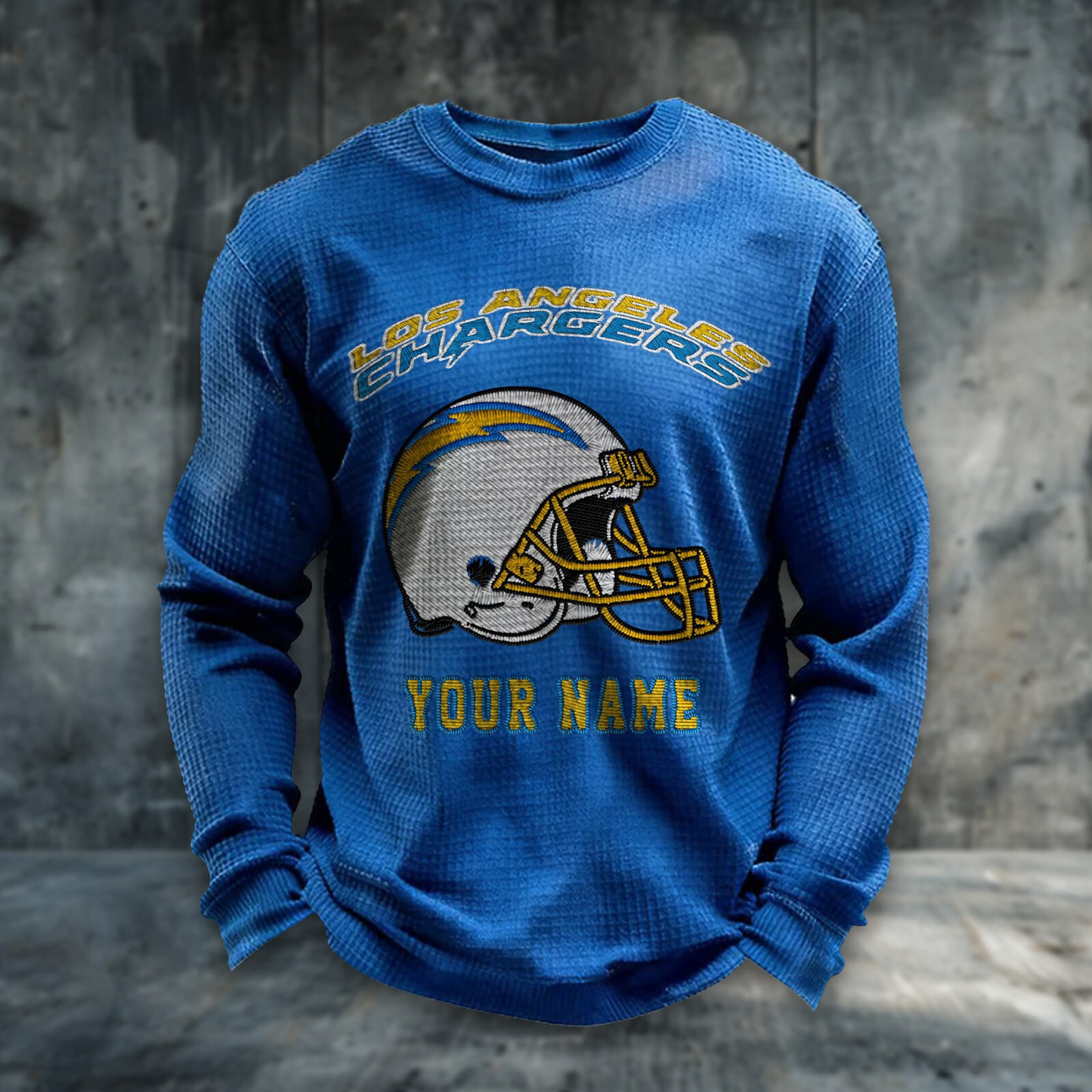 LAC x NFL Personalized Crew Neck Sweatshirt DDT CTND