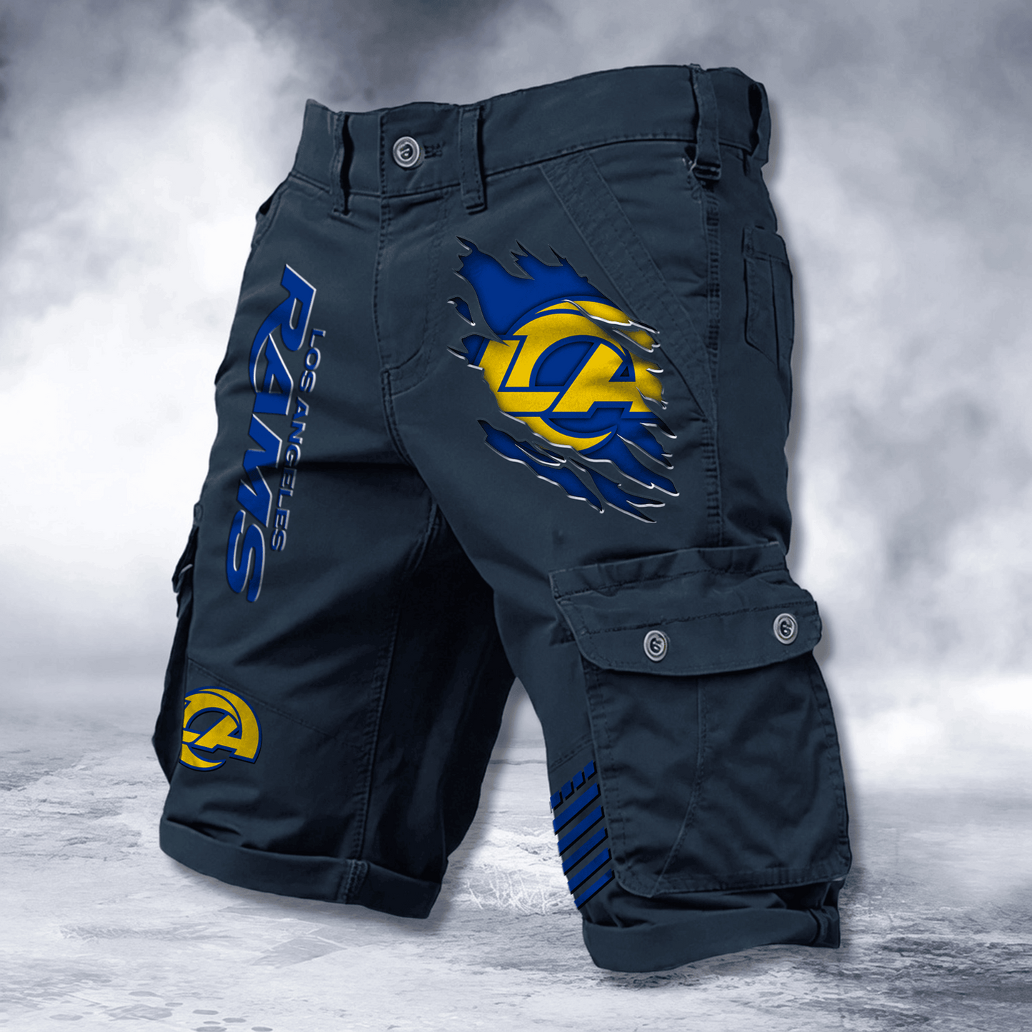 LAR x NFL Cotton Cargo Shorts DATND TANTD 2705