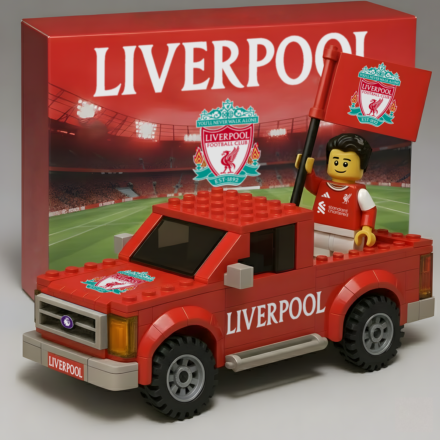 LIV x EPL Building Blocks Truck Toy Set 0212 DatND DVT
