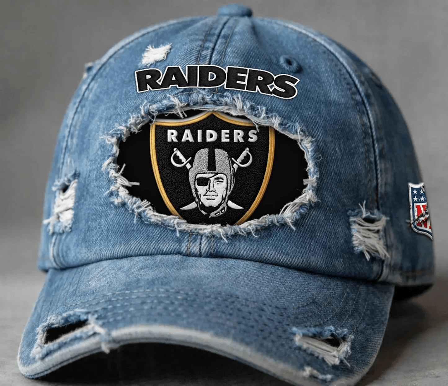 LV x NFL Denim Washed Cap V3 2805 DatND DVT
